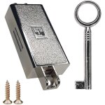 Cyclingcolors - serrure espagnolette cl� chrom� remplacement meuble buffet design d�coration armoire, ...