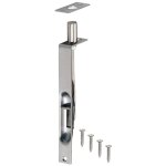 Cyclingcolors - verrou de porte avec coulisse � encastrer entailler 151mm en acier inoxydable finition ...