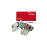 Vachette ? cylindre de serrure double entr�e 42, 5x42, 5mm ? 13 goupilles anti - crochetage ? 3 cl�s ...