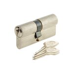 Yale - cylindre serrure yc500 + 40x50 mm - 5 goupilles - 3 cl�s - nickel�