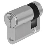Cylindre yale y500 simple 40 - 10 mm ? profil� euro pour porte int�rieure