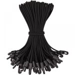 Cyslmuk - lot de 100 tendeurs lastiques avec crochets, tendeurs en caoutchouc avec crochets pour bche ...
