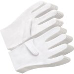 12 paires de gants en coton blanc pour l'eczma et les mains sches - doublure respirante - gants d'examen ...