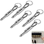 Cyslmuk - lot de 5 porte - cl�s, support mural pour jack rack 2. 0 jcm800, porte - cl�s pour amplificateur ...