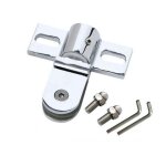 Cyslmuk - charni�re pivotante pour porte de douche en verre, charni�re pivotante sup�rieure et inf�rieure ...