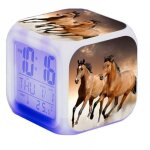 Cyslmuk - r�veil cheval - alarme animale - led - avec lumi�re - brillant dans la nuit - pour enfants ...
