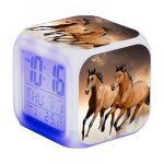 Cyslmuk - rveil cheval - alarme animale - led - avec lumire - brillant dans la nuit - pour enfants ...