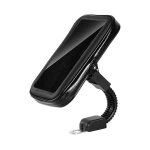 Support de t�l�phone pour moto �tanche rotation 360 moto scooter smartphone