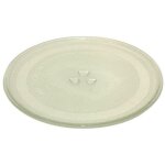 Plateau en verre diam. 255mm (3517203600, 434603) four micro - ondes beko daewoo elsay, gorenje, mora, ...