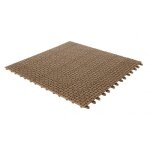 Dalles flexibles en plastique 55, 5 x 55, 5 cm pour int�rieur, ext�rieur et jardin, cappuccino, drainant ...