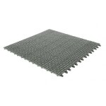 Dalle de sol pvc 55, 5 x 55, 5 cm ? flexible et drainante ? surface anti - d�rapante pour int�rieur et ...