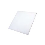 Lot de 6 dalles led 36w 210w 3600lm carr� blanc 595mmx595mm - blanc naturel 4500k