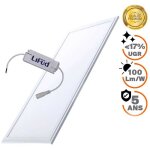 Dalle led premium ultra slim 120x30 40w blanc froid 6000k