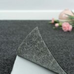 Bricoflor - dalle moquette autocollante anthracite dalle de moquette adh�sive 40 x 40 cm schatex easy ...