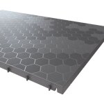 Dalle de sol clipsable grise 116 x 76 x 3 cm rectangulaire polypropylne revtement de sol intrieur ...