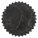 Dalles de sol pvc adhsives - 1 boites de 11 dalles vinyle auto - adhsives - marbre noir - ca. 1 m ...