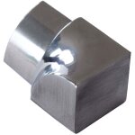 Angle intrieur pour profil en quart de cercle en acier inoxydable, profil pour carrelage - poli 12, ...
