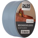 Dalsys plinthe souple autocollante plinthe adhsive, plinthe de finition pour joints dans le sjour, ...