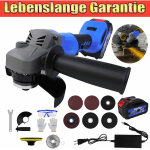 Dayplus - 115mm meuleuse d'angle sans fil meuleuse flex avec batterie 6. 0ah