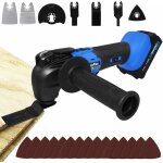 Dayplus - brushless sans fil oscillant ponceuse grattoir grinder chargeur de batterie de scie