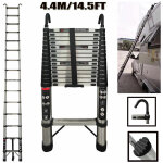 �chelle t�lescopique �chelle pliante 4. 4m �chelle antid�rapante multi - usage r�tractable