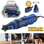 Dayplus - meuleuse dremel meuleuse outils multifonctionnels 252 pices