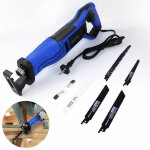 Dayplus - scie lectrique 900w scie alternative scie sabre staire scie tigre scie 5 lames de scie