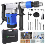 Dayplus - sds plus tungst�ne chrome cobalt alliage marteau perforateur � percussion burin avec bo�tier ...