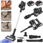 Dayplus - 30kpa aspirateur sans fil hoover upright aspirateur à main sans fil 3600w avec 2x batterie Dayplus - 30kpa aspirateur sans fil hoover upright aspirateur à main sans fil 3600w avec 2x batterie