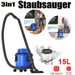 Dayplus - 3in1 aspirateur eau & poussi�re sans sac 15l cylindre puissant compact