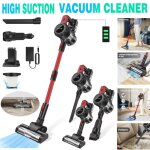 Dayplus - 6000w vertical 6 en 1 aspirateur de puissance de bton sans fil sans sac hoover