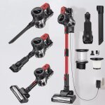 Dayplus - aspirateur - balai vertical 6 en 1 aspirateur  main sans fil et sans sac hoover