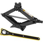 Dayplus - cric de voiture cric � ciseaux lift avec manivelle pour voiture / suv / mpv 2000kg 2t