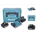 Makita dbo 382 g1j ponceuse vibrante sans fil 18 v 93 x 185 mm brushless + 1x batterie 6, 0 ah + makpac ...