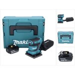 Makita dbo 480 f1j ponceuse vibrante sans fil 18 v 112 x 102mm + 1x batterie 3. 0 ah + coffret - sans ...