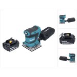 Dbo 484 f1 ponceuse vibrante sans fil 18 v 112 x 102 mm + 1x batterie 3, 0 ah - sans chargeur - makita ...