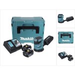 Makita dbo180rfj ponceuse excentrique sans fil 125mm 18v + 2x batteries 3, 0ah + chargeur + coffret makpac ...