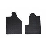 Tapis de voiture utilitaire - sur mesure pour ford transit connect (de 04 / 2009 � 09 / 2013) - 2 pi�ces ...