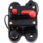 Dc12v disjoncteur sectionneur disjoncteur disjoncteur pour voiture marine bateau vlo rinitialisation ...
