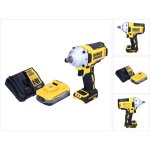 Dewalt - dcf 892 h1 cl� � choc sans fil 18 v 812 nm 1 / 2' brushless + 1x batterie powerstack 5, 0 ah ...