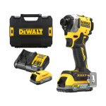 Dewalt - dcf850e2t visseuse � chocs ultra compacte xr 18v 1, 7ah li - ion brushless ? powerstack