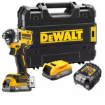Dcf860e2t - qw visseuse � chocs xr 282nm 18v 2 x 1, 7ah powerstack + chargeur en coffret tstak - dewalt ...