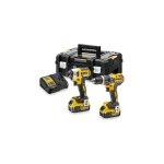 Dewalt - dck266m2t - qw pack 18v perceuse visseuse � percussion dcd796 + visseuse � chocs dcf887 + 2 ...