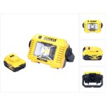 Dewalt - dcl 077 projecteur de travail led sans fil 12 v 18 v 2000 lm ip54 + 1x batterie 5, 0 ah - sans ...