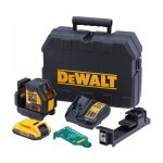 Dewalt - laser � ligne compact dcle34021d1 18v set, 1x 2, 0 ah et chargeur en coffret