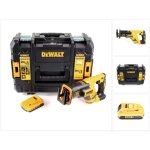 Dewalt - dcs 367 nt 18v brushless scie sabre sans fil + coffret de transport tstak + 1x batterie 2, 0 ...