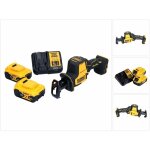 Dewalt - dcs 369 p2 scie sabre sans fil scie r�versible brushless 18v + 2x batteries 5, 0ah + chargeur ...