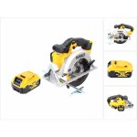 Dcs 391 n scie circulaire sans fil 18v 165 mm + 1x batterie 5, 0ah + lame de scie - sans chargeur - dewalt ...
