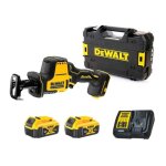 Dewalt - dcs369p2t - qw scie sabre xr 18v 2 x 5. 0 ah batteries + chargeur en coffret