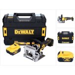 Dewalt - dcw 682 nt fraiseuse  lamelles sans fil 18 v 102 x 20 mm brushless + 1x batterie 5, 0 ah + ...